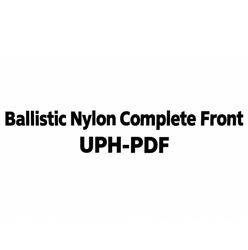 Ballistic Nylon Complete Front - UPH-PDF