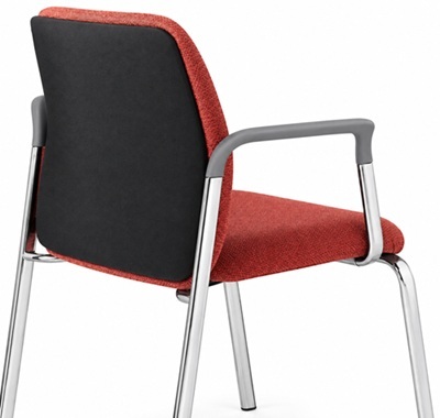 CHGR - Chrome frame with grey arm pads