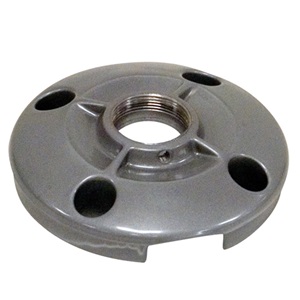 CMS115S- Silver 6" (152 mm) Speed-Connect Ceiling Plate