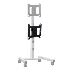 PAC720- Black Dual Display Mounting Accessory for Carts and Stands