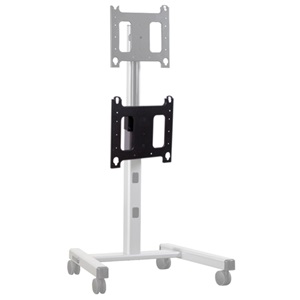 MAC720- Black Dual Vertical Display for Carts and Stands