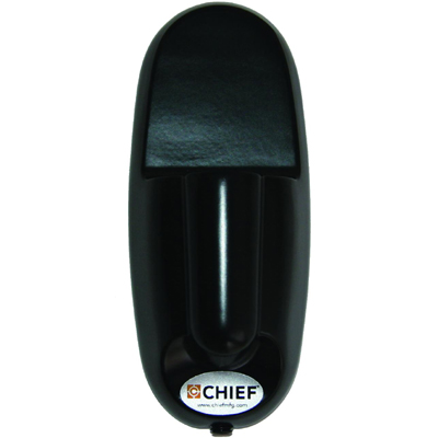 KSA1001B - Black Wall Plate , Installs Arm on a Vertical Surface