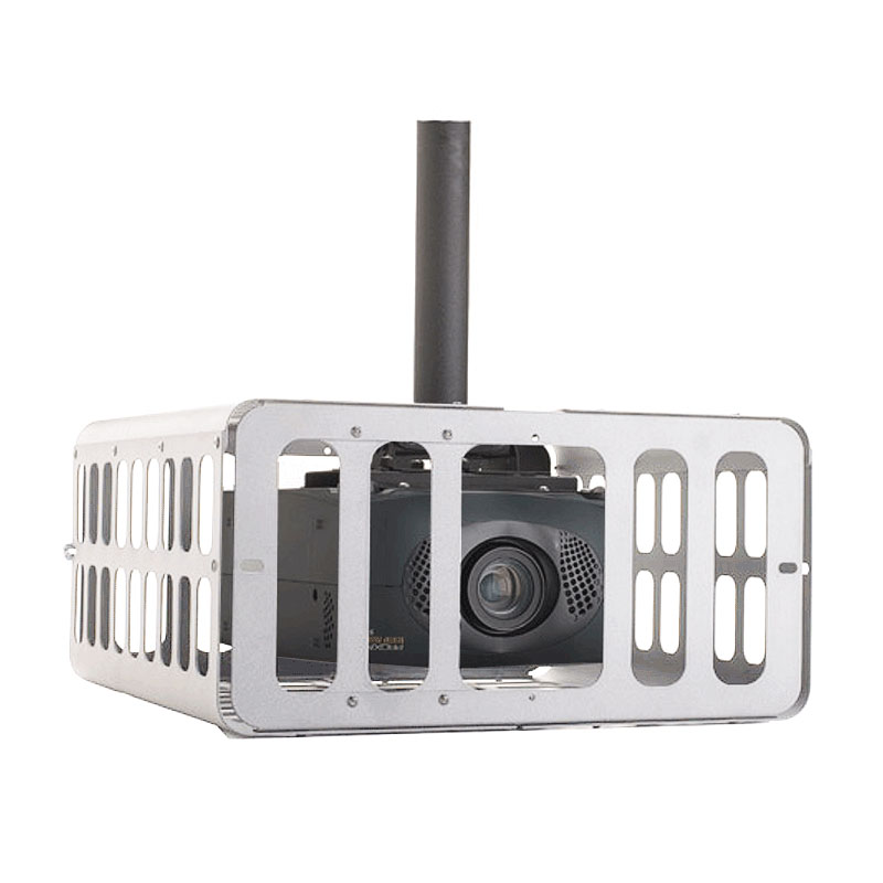 PG1AW - White Large Projector Guard Security Cage