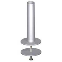 KTA1000S - Silver Grommet Connection for Multiple Monitors (total weight capacity 120 lbs)