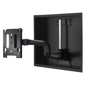 MWRIWUB - Black Universal In-Wall Swing Arm Mount
