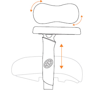 3 - 360 degree Swivel with Oversized Urethane