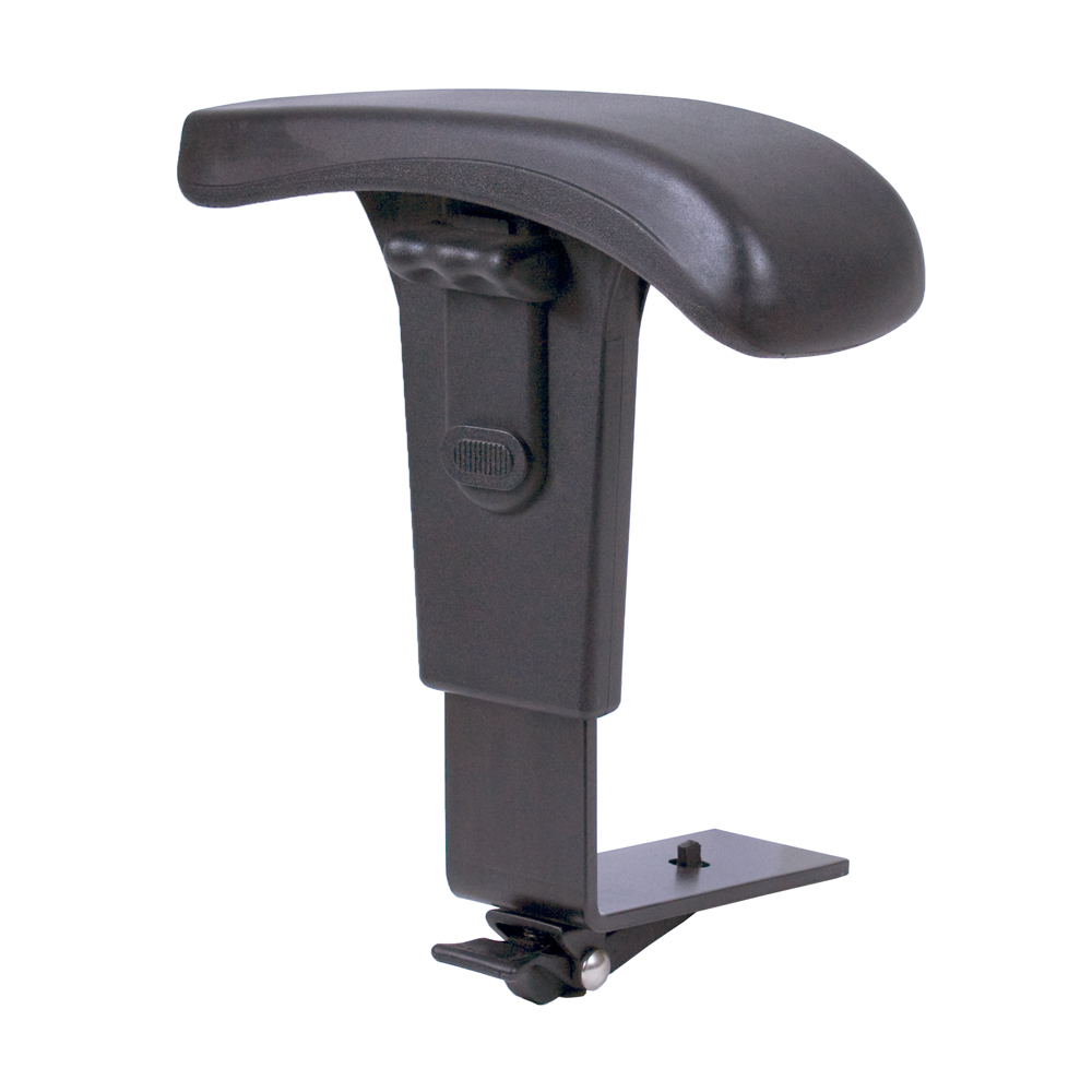 KR300 - Tall Arm - Height range (7.7" - 10.5") - width range ( 1.25" per side) - Removable T-arms with natural grip control arm pads - color black