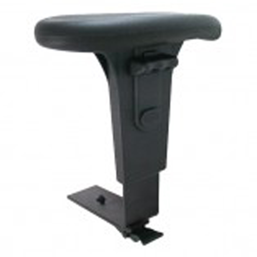 KR300M - Tall Arm - Height range (7.7" - 10.5") - width range ( 1.25" per side) - Removable T-arms with Memosoft arm pads - color black