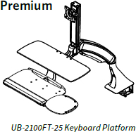 Solace Premium Sit-to-Stand Workstation