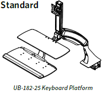 Solace Standard Sit-to-Stand Workstation