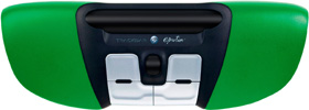 Trackbar Emotion TBE2008 Ergonomic Mouse with Green