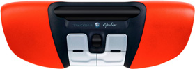 Trackbar Emotion TBE2008 Ergonomic Mouse with red