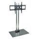 WPSMS62CH - Stationary TV Stand + Mount - No Shelf + No Casters