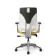 Back View - Truly. TY618 Office Master Chair with Polished Yoke