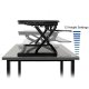Flexispot M2 Height Adjustable Sit-Stand 35" Desktop Workstation