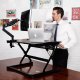 FLEXISPOT HEIGHT ADJUSTABLE SIT-STAND DESKTOP WORKSTATION STANDING DESK