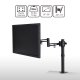 Loctek D2 Height Adjustable Full Motion Swing Monitor Mount