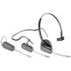 Plantronics W740 Savi Convertible DECT Wireless UC Headset System