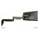 Extra long articulated wall mount monitor arm