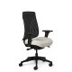 Side view - Truly. TY628 Office Master Chair with Modern Black PolyBack