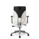 Back view - Truly. TY668 Office Master Chair in Arctic White PolyBack