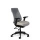 Side view - Truly. TY678 Office Master Chair in Palladium Grey PolyBack
