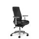 Side view - Truly. TY688 Office Master Chair in Modern Black PolyBack