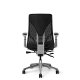Back view - Truly. TY688 Office Master Chair in Modern Black PolyBack