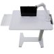 Ergotron 24-600-A68 SV Patient eTable (Overbed Table w/ Tablet Arm) - White