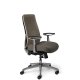 Side View - Truly. TY608 Office Master Chair in Warm Slate PolyBack