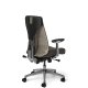 Side View - Truly. TY608 Office Master Chair in Warm Slate PolyBack