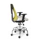 Side view - Truly. TY673 Office Master Chair in Lemon Grass PolyBack