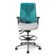Front view - Truly. TY675 Office Master Chair in Bay Marine PolyBack