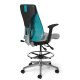 Side view - Truly. TY675 Office Master Chair in Bay Marine PolyBack