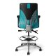 Back view - Truly. TY675 Office Master Chair in Bay Marine PolyBack
