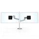 Ergotron 45-509-231 LX Dual Stacking Arm with Tall Pole (silver)