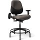 Side view of Office Master MX85PD Maxwell Police Department Heavy Duty Chair