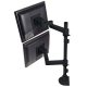 Innovative 9112-D-30 Articulating Dual Monitor Mount with 30" Pole