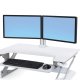 Ergotron 97-934-062 WorkFit Dual Monitor Kit