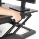 Single handle design for easy transitions from sitting to standing.