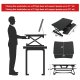 Loctek LX36 Wide Platform Height Adjustable Standing Desk Riser