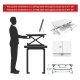 Loctek LX36 Wide Platform Height Adjustable Standing Desk Riser