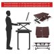 Loctek LX36 Wide Platform Height Adjustable Standing Desk Riser