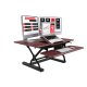 Loctek PL36B Wide Platform Height Adjustable Standing Desk Riser