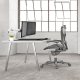 Ergotron 45-544-216 LX Desk Mount Dual Direct Arm, No Clamp
