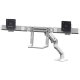 Ergotron 45-548-216 HX Desk Dual Monitor Arm, No Clamp