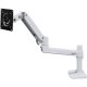 Ergotron 45-526-216 LX Desk Monitor Arm with Top Mount C-Clamp