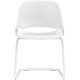 Base Style - Cantilever. Base Finish - White. BackRest Shell Color - White. Seat Shell Color - White