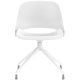 Base Style - Four Star. Base Finish - White. BackRest Shell Color - White. Seat Shell Color - White