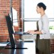 Humanscale QuickStand Eco Portable Sit Stand Workstation 